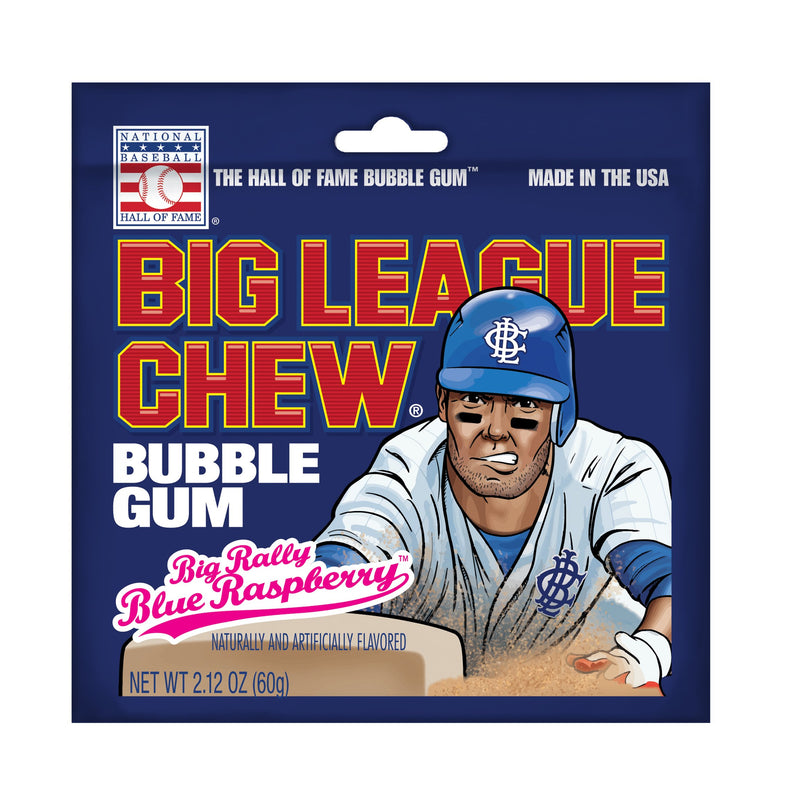 Big League Chew Blue Raspberry 60g (USA)