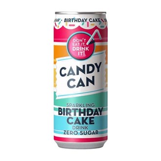 Candy Can - Sparkling Birthday Cake with Zero Sugar