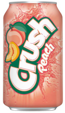 Crush Soda - Peach 355ml (USA)