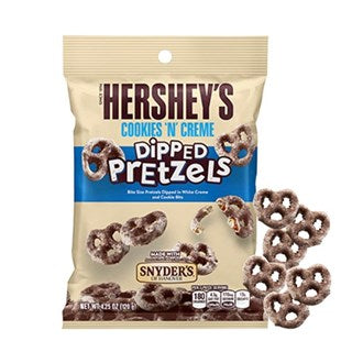 Hershey's Cookies & Cream Dipped Pretzels 120g (USA)