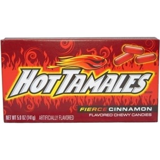 Hot Tamales - Fierce Cinnamon Flavoured Chewy Candies 141g (USA)