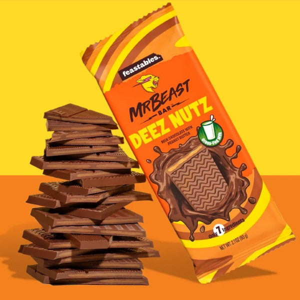 MrBeast Feastables Chocolate Deez Nuts 60g (USA)