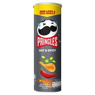 PRINGLE HOT AND SPICY 107G