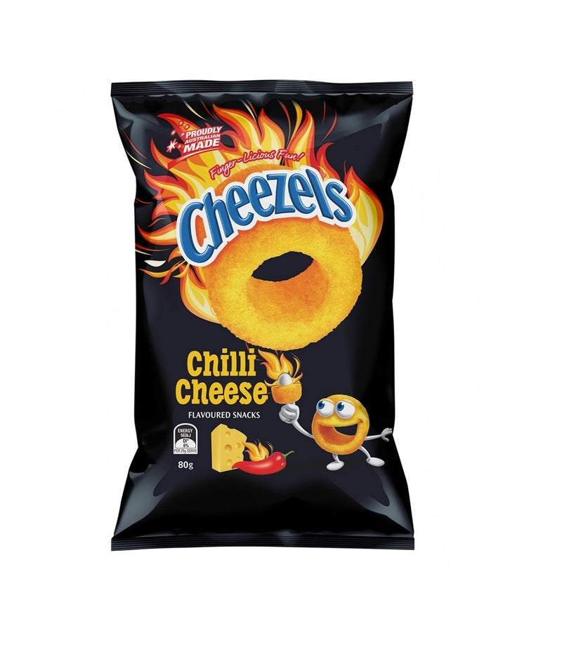Cheezels Chilli Cheese 80g