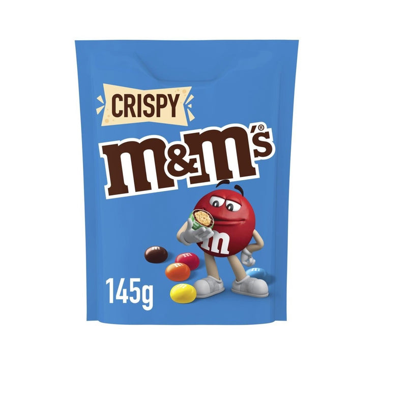 M&m's Crispy Milk Chocolate Snack & Share Bag 145g