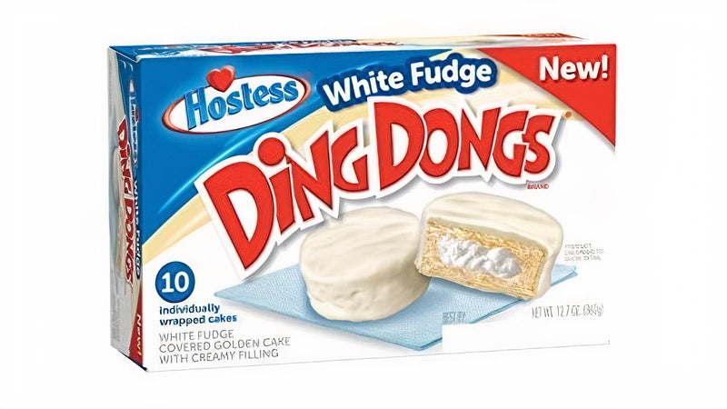 Ding Dongs White Fudge Twin Pack