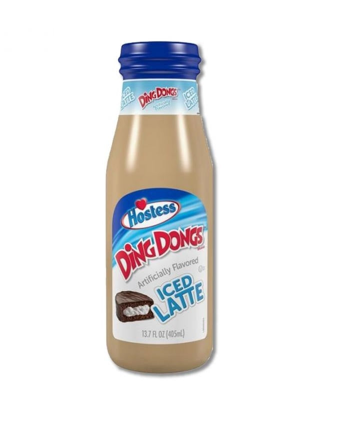 Ding Dongs Iced Latte