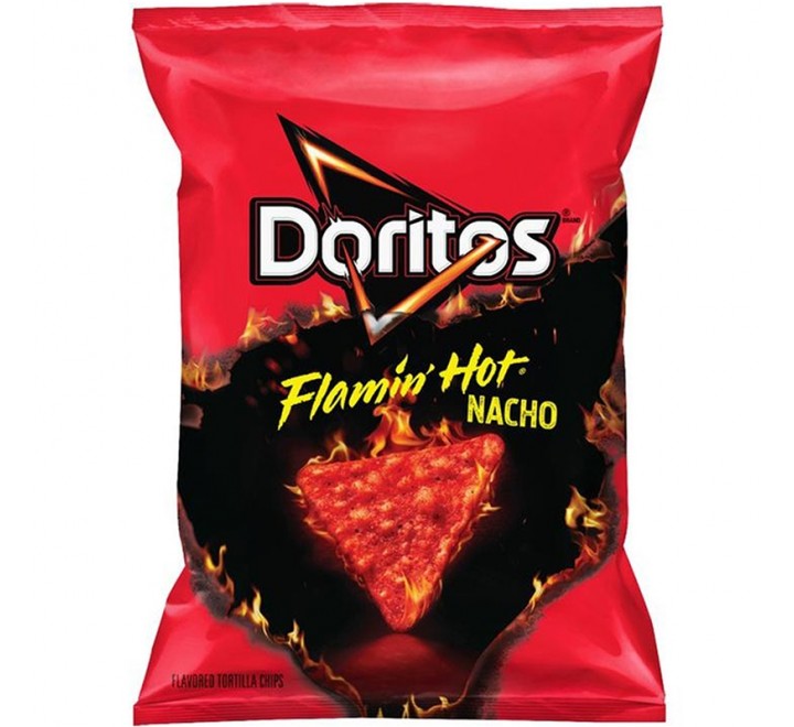 DORITOS® FLAMIN' HOT® Nacho Flavored Tortilla Chips - Huge 311g Bag