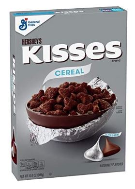 USA Hersheys Kisses Cereal - 309g Box